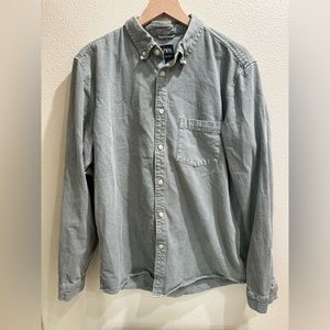 Zara Denim Shirt Green XL